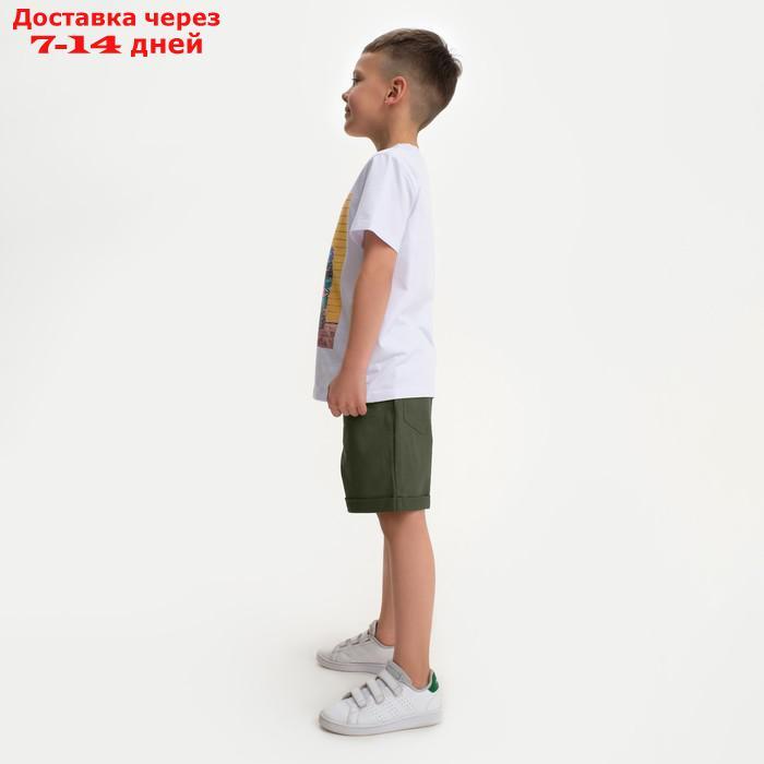 Шорты для мальчика KAFTAN, размер 28 (86-92 см), цвет хаки - фото 3 - id-p217825975