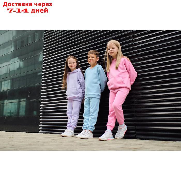 Костюм (толстовка, брюки) KAFTAN "Basic line", р. 30 (98-104), розовый - фото 9 - id-p217825989