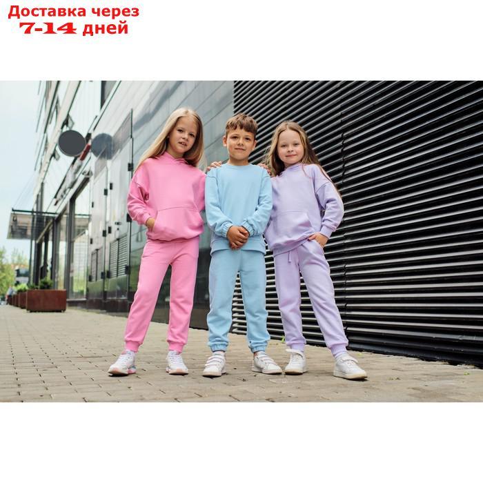 Костюм (толстовка, брюки) KAFTAN "Basic line", р. 30 (98-104), розовый - фото 10 - id-p217825989