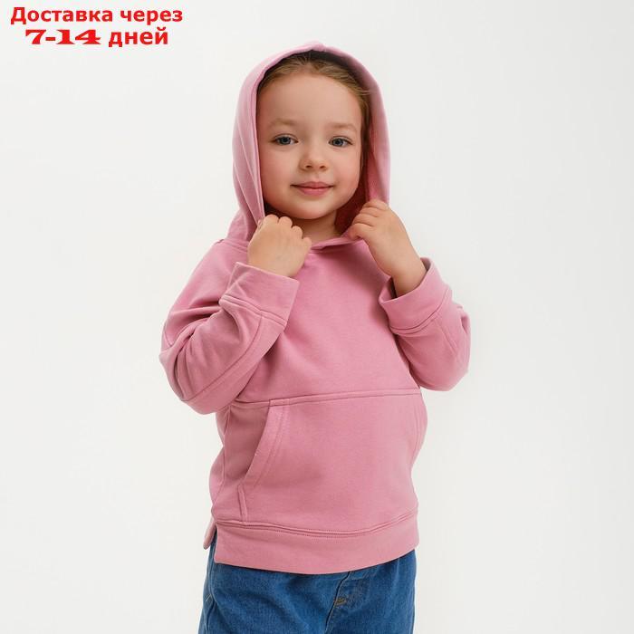 Толстовка KAFTAN "Basic line", р. 30 (98-104), розовый - фото 6 - id-p217825999