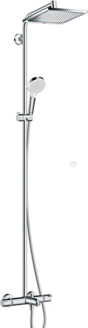 Душевая система Hansgrohe Crometta E 240 1jet Showerpipe [27298000] - фото 1 - id-p210436373