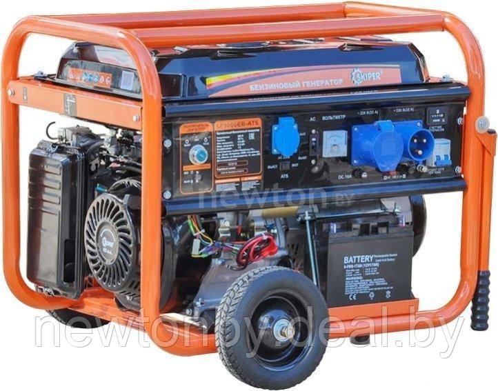 Бензиновый генератор Skiper LT9000EB-ATS - фото 1 - id-p211464767