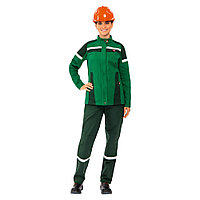 Куртка рабочая женская Леди Технолог (цвет зеленый)