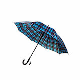 Зонт детский КЛЕТКА, ткань, фото 2
