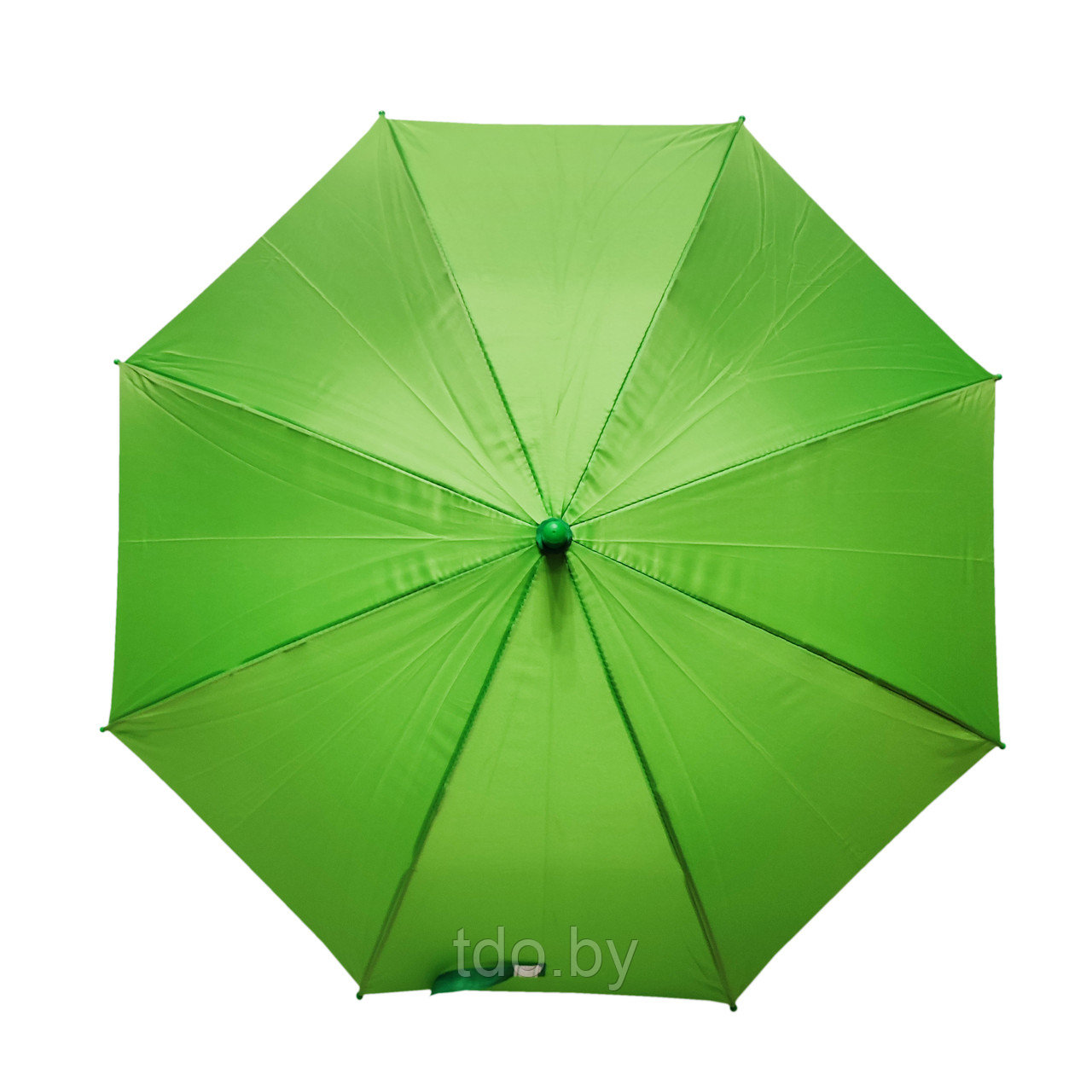 Зонт детский ОДНОТОННЫЙ , зеленая ткань
