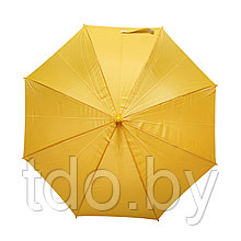 Зонт детский ОДНОТОННЫЙ , жёлтая ткань