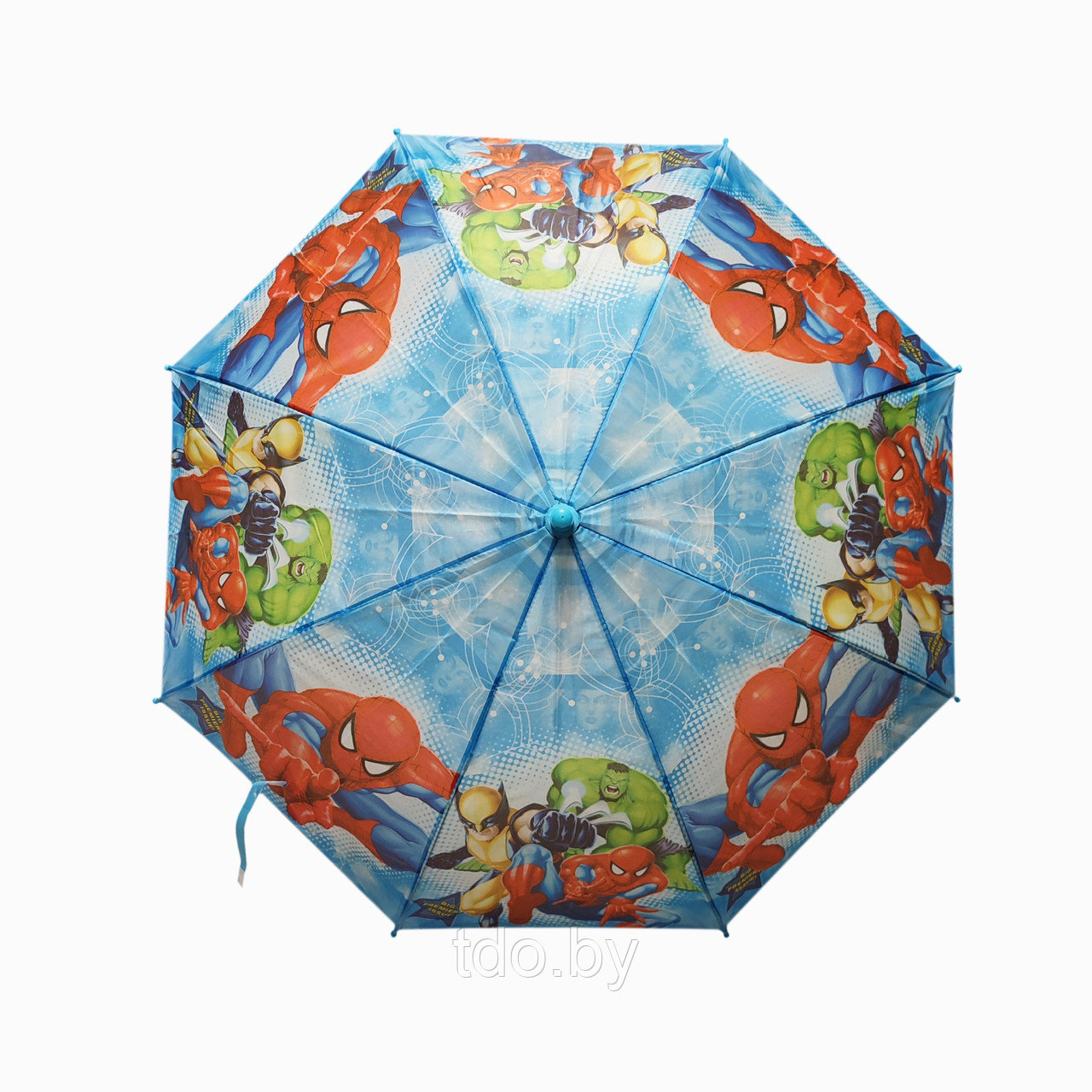 Зонт детский Супергерои, ткань