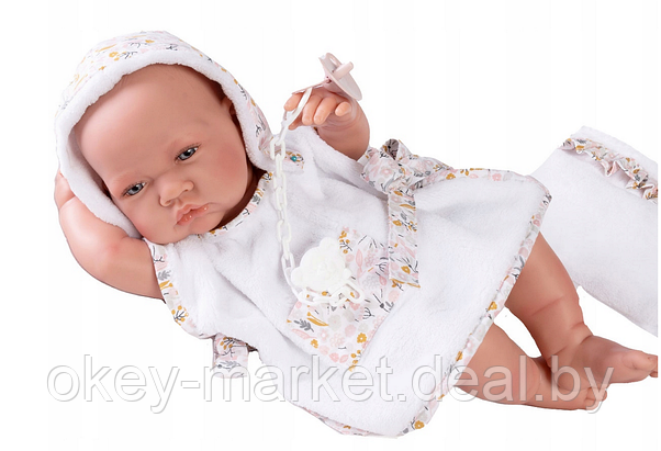 Кукла Antonio Juan Ресьен в белом  50267, 42 см, фото 2