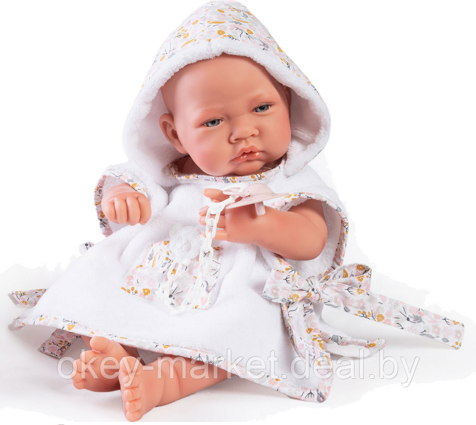 Кукла Antonio Juan Ресьен в белом 50267, 42 см - фото 6 - id-p217977595