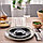 IKEA/ НЭТБАРБ тарелка, 24 см, черный, фото 5