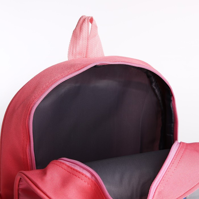 Рюкзак детский Клип, 26*11*33 см, отд на молнии, 3 н/кармана, единорог, розовый - фото 4 - id-p217977742