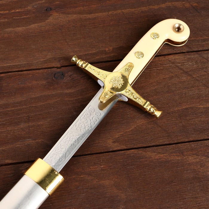 Сувенирный меч "Морской пехотинец", роспись на клинке, 60 см - фото 3 - id-p217977898