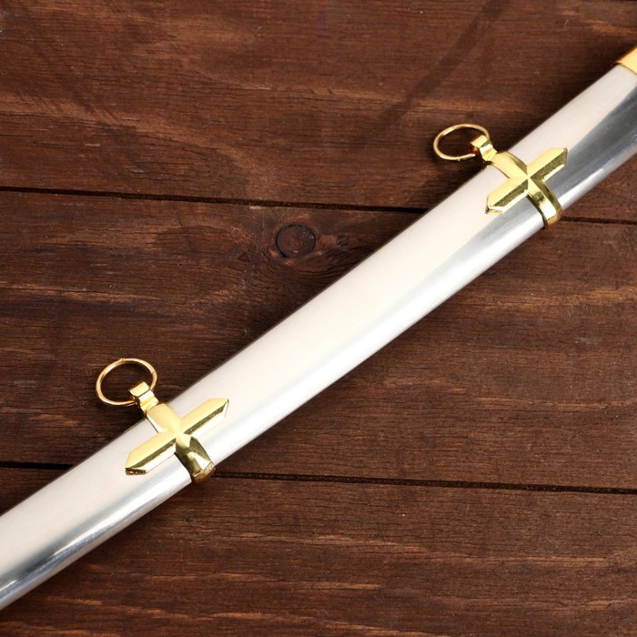 Сувенирный меч "Морской пехотинец", роспись на клинке, 60 см - фото 4 - id-p217977898