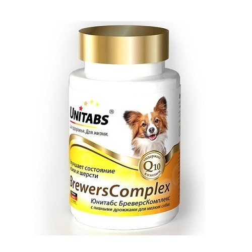 Витамины Unitabs Brewers Complex для собак мелких пород - фото 1 - id-p217978071