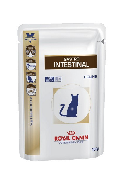 Royal Canin Gastrointestinal Feline Cat (соус), 85 гр*12 - фото 1 - id-p217978146