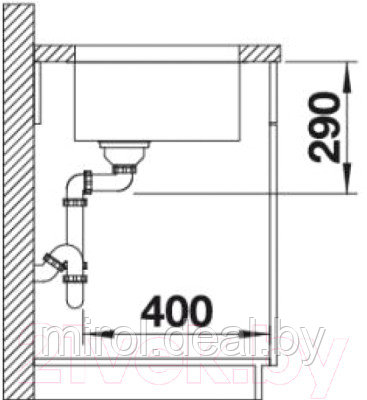 Мойка кухонная Blanco Andano 700-U / 522971 - фото 4 - id-p217987338