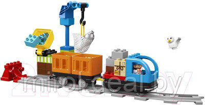 Конструктор электромеханический Lego Duplo Грузовой поезд 10875 - фото 9 - id-p217987488