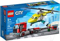 Конструктор Lego City Грузовик для спасательного вертолета 60343