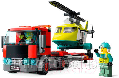 Конструктор Lego City Грузовик для спасательного вертолета 60343 - фото 3 - id-p217988052
