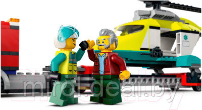Конструктор Lego City Грузовик для спасательного вертолета 60343 - фото 4 - id-p217988052