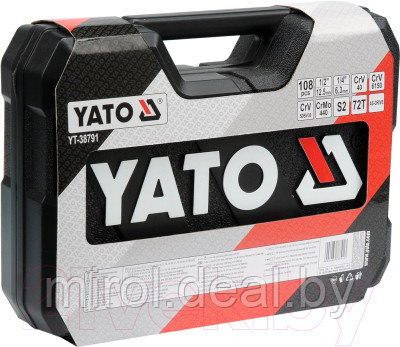 Универсальный набор инструментов Yato YT-38791 - фото 4 - id-p217989002