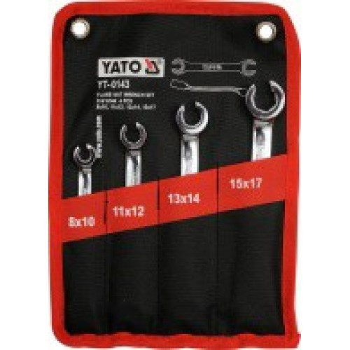 Ключи разрезные 8-17мм (набор 4шт) "Yato" YT-0143 - фото 1 - id-p217990535