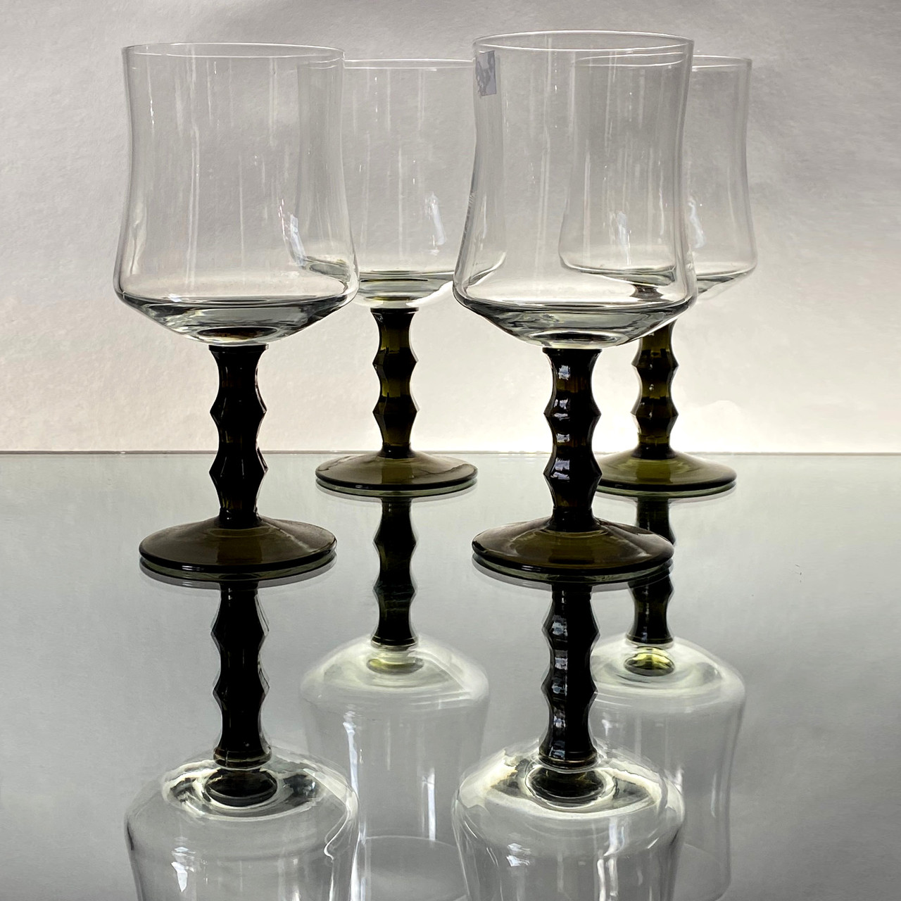 Набор бокалов для вина Цветок, винтаж, СССР - фото 3 - id-p174584876