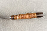 Охотничий нож Русак , ст. 95Х18, рукоять береста.(разделочный), фото 8