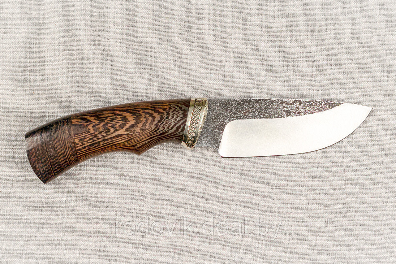 Нож Разделочный, кован.ст 95×18, со следами ковки,литье, венге - фото 4 - id-p217998960