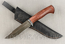 Охотничий нож "Варан", сталь Х12МФ, рукоять из дерева  бубинга. Подарок мужчине.
