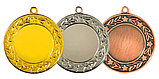 Медаль "Звездопад" , 4 см , без ленты арт.082-2 Серебро, фото 2