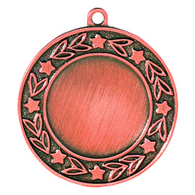 Медаль "Звездопад" , 4 см , без ленты арт.082-3 Бронза