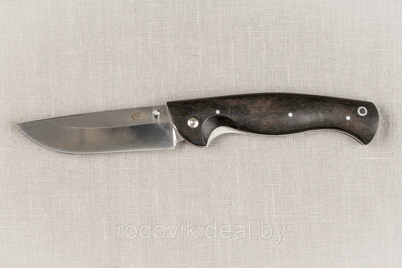 Складной нож из нержавеющей стали 95х18 «Сибиряк», рукоять венге - фото 1 - id-p217999141