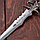 Сувенирный меч на подставке, 8,5х3,5х27 см, фото 3