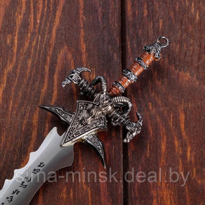 Сувенирный меч на подставке, 8,5х3,5х27 см - фото 4 - id-p217999279