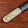 Сувенирная сабля, ножны черные с бронзой, клинок 77 см, фото 6