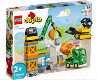 Игрушка-конструктор Lego Duplo Строительная площадка 10990