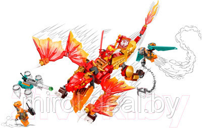Конструктор Lego Ninjago Огненный дракон Эво Кая 71762 - фото 3 - id-p218000502