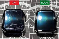 Полировка стекла дисплея iPhone и Apple Watch