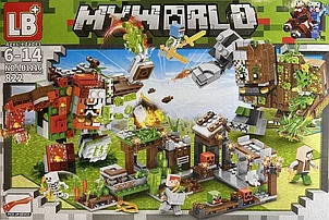 Конструктор Майнкрафт My World 1116(совместим с Конструктором Лего) Детали: 822