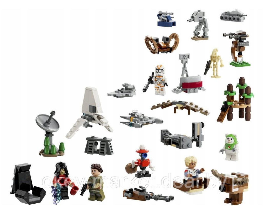 Конструктор LEGO Star Wars Адвент-календарь 2023 75366 - фото 9 - id-p218001711