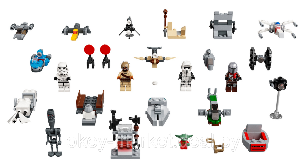 Конструктор LEGO Star Wars Адвент-календарь 75307 - фото 8 - id-p218001983