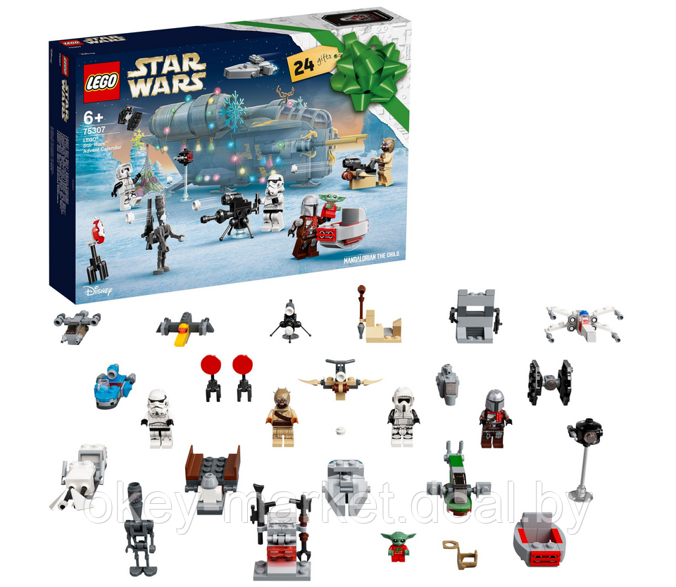 Конструктор LEGO Star Wars Адвент-календарь 75307 - фото 7 - id-p218001983