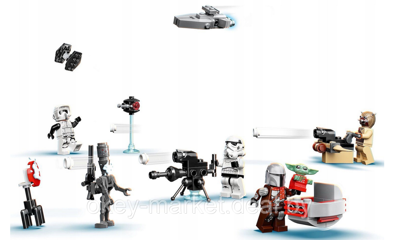 Конструктор LEGO Star Wars Адвент-календарь 75307 - фото 9 - id-p218001983