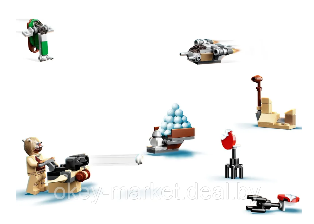 Конструктор LEGO Star Wars Адвент-календарь 75307 - фото 10 - id-p218001983