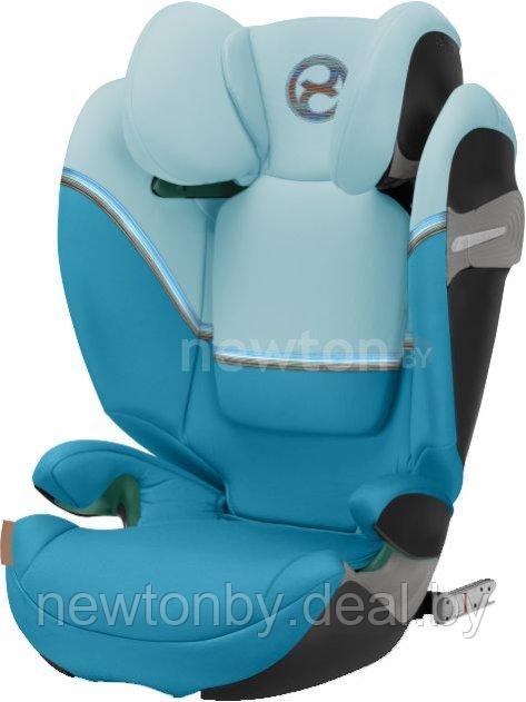 Детское автокресло Cybex Solution S2 i-Fix (beach blue) - фото 1 - id-p194435744