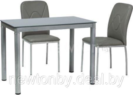 Кухонный стол Signal Galant 100x60 (серый) - фото 1 - id-p194215872