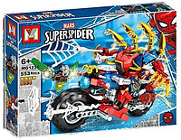 MG1231 Конструктор Человек-паук Супергерои, 553 детали, аналог Lego Spiderman