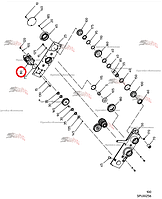 Гидромотор Sauer Danfoss OMS 125 B92.03930 для свеклоуборочного комбайна Grimme Rexor 620/630