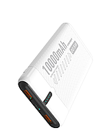 Внешний аккумулятор VDENMENV DP40 10000mAh (22.5W) цвет: белый